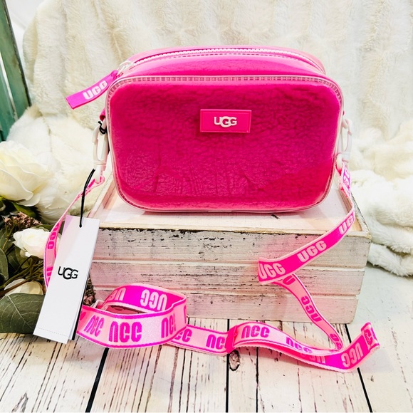 UGG Bags Ugg Janey Ll Clear Pink Crossbody Bag Nwt Poshmark